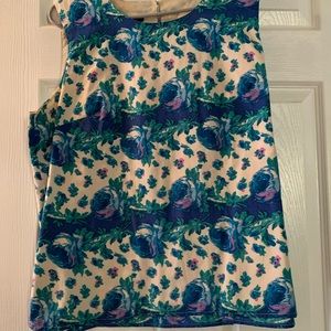 Talbots sleeveless shell